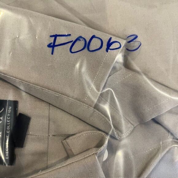 Jos. A Bank Executive Collection Men's Beige Tan Dress Shirt Cotton Size 17-33 - Picture 9 of 9